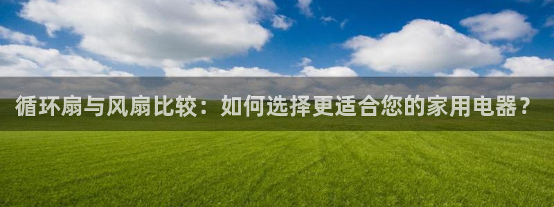 循环扇与风扇比较：如何选择更适合您的家用电器？