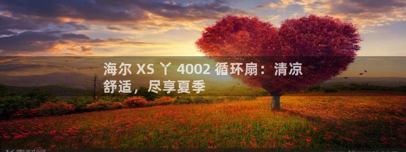凯发是正规平台吗：海尔 XS 丫 4002 循环扇：清凉
舒适，尽享夏季