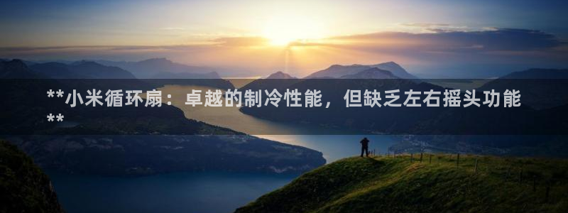 凯发官方网站下载：**小米循环扇：卓越的制冷性能，但缺乏左右摇头功能
**